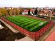 HATTRICK SPORT SRL - firmă serioasă amenajare terenuri de sport cu gazon artificial şi locuri de joacă pentru copii